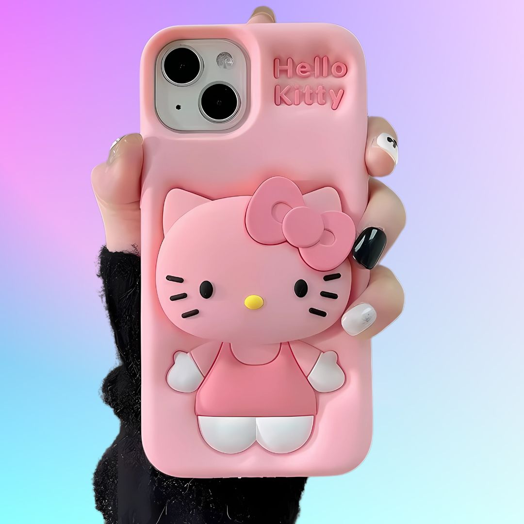 Coque Hello kitty Grip 3D