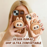 Coque Labubu Grip 3D
