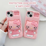 Coque Hello kitty Grip 3D