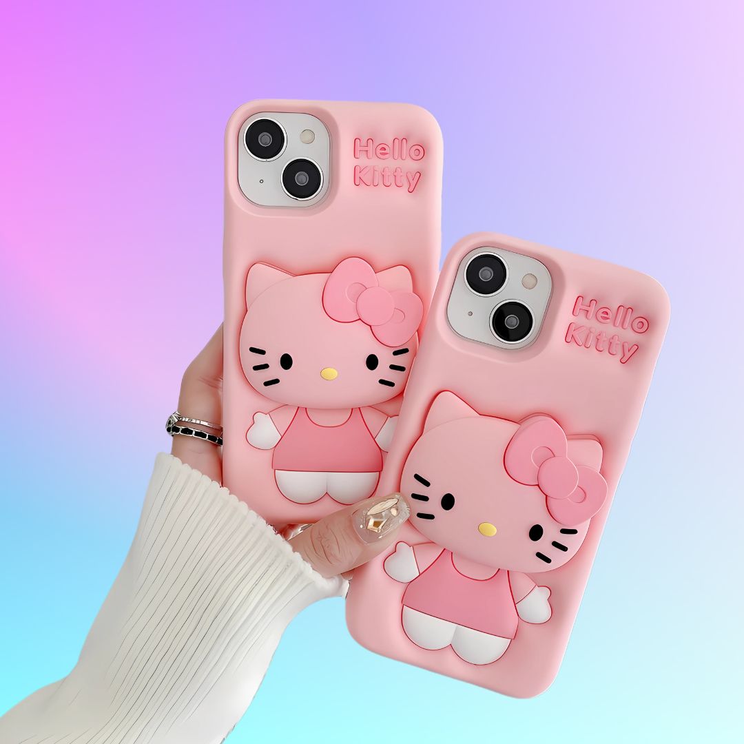 Coque Hello kitty Grip 3D