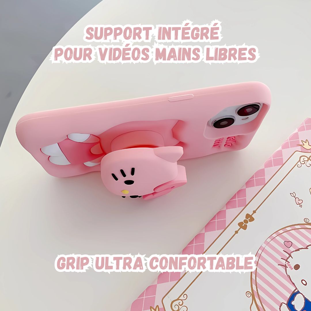 Coque Hello kitty Grip 3D