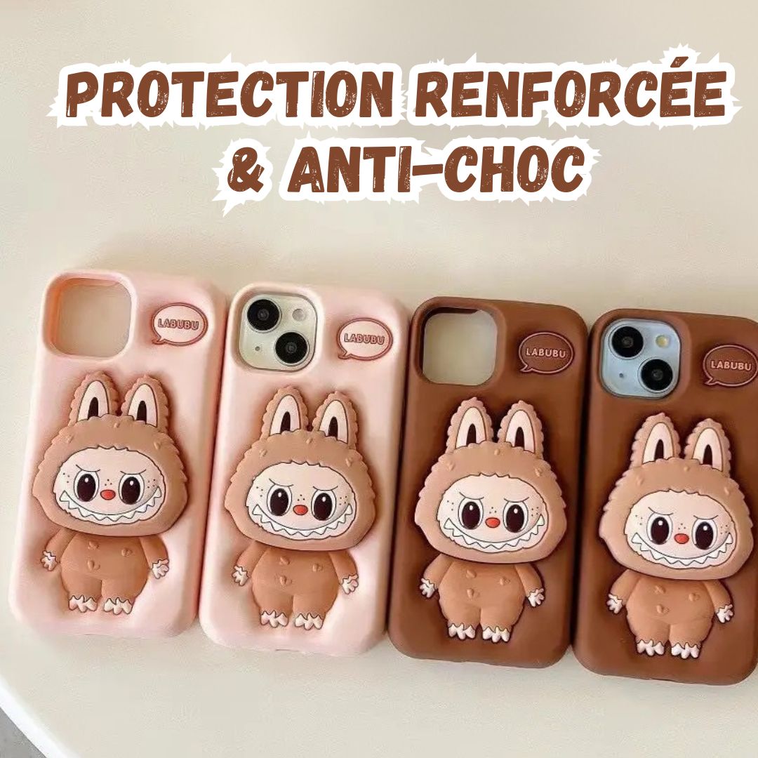 Coque Labubu Grip 3D