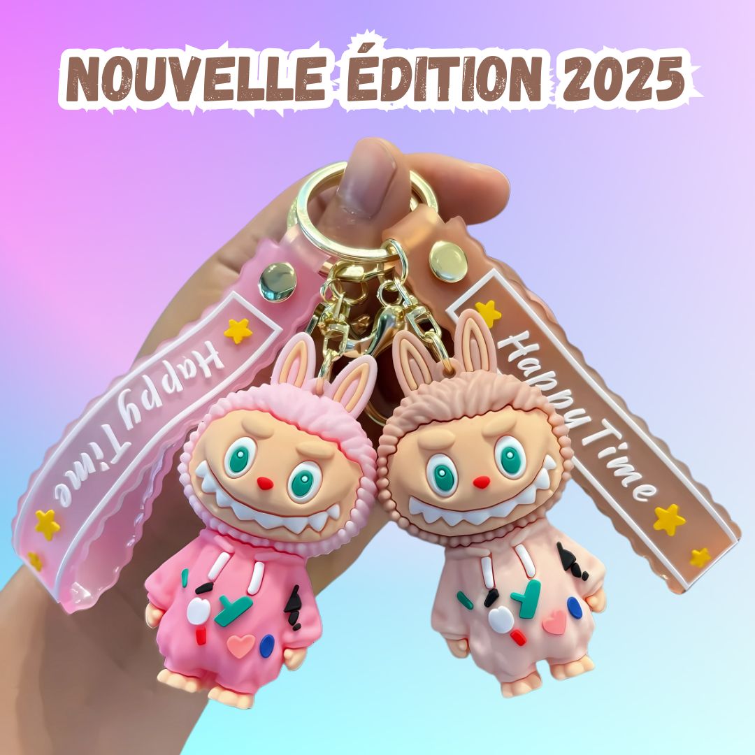 Porte-Clés Labubu Happy Time