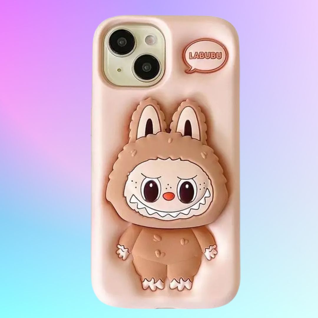 Coque Labubu Grip 3D
