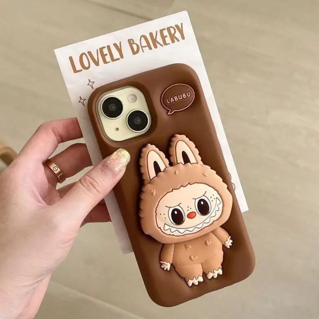 Coque Labubu Grip 3D